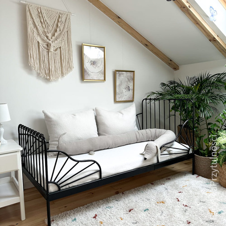 SenLove Ochraniacz do Łóżeczka Piesek Beżowy