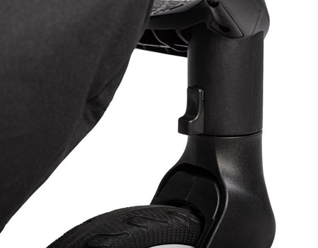 Muuvo Quick 3.0 Wózek Głęboko-Spacerowy z Gondolą XL Zestaw 2w1 Steel Grey