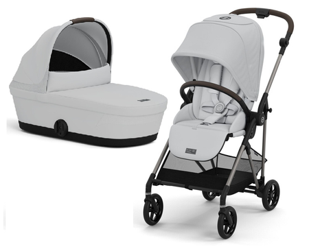 Cybex Melio Wózek Głęboko-Spacerowy Fog Grey