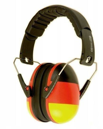 A-Plast Słuchawki Ochronne Nauszniki Dla Dzieci 2+ Flaga Niemiecka