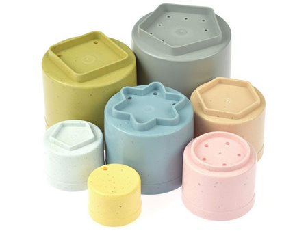 Dantoy BIO TINY wieża z kubków 6+ m-cy