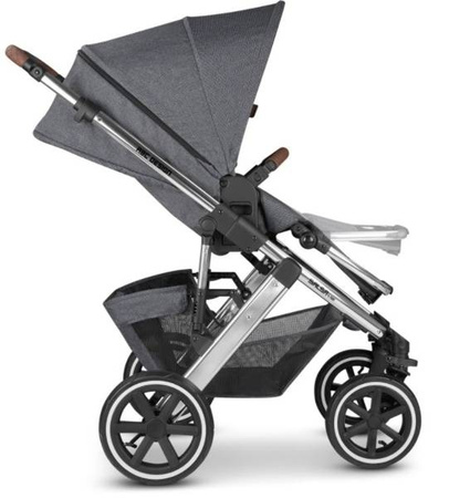 ABC Design Salsa 4 Air Wózek Głęboko-spacerowy 2w1 + akcesoria 2023 Asphalt