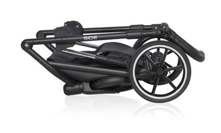 Riko Side Wózek Głęboko-Spacerowy 2w1 Anthracite