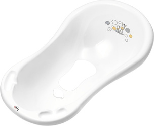 Maltex Wanna 84cm z Korkiem i Matą Zebra Biała