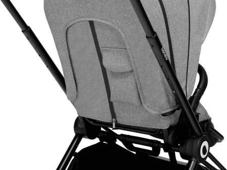 Lionelo Mika Wózek Głęboko-Spacerowy + Fotelik Samochodowy 0-13 kg 3w1 Grey Stone