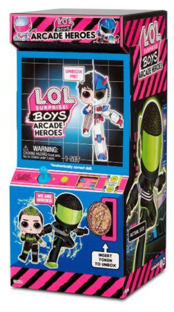 L.O.L lol Surprise Boys Arcade Heroes Chłopiec Heros Lalka Niespodzianka