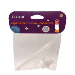 B.Box Zestaw Słomki z Konektorem Do Butelki Tritanowej 450ml