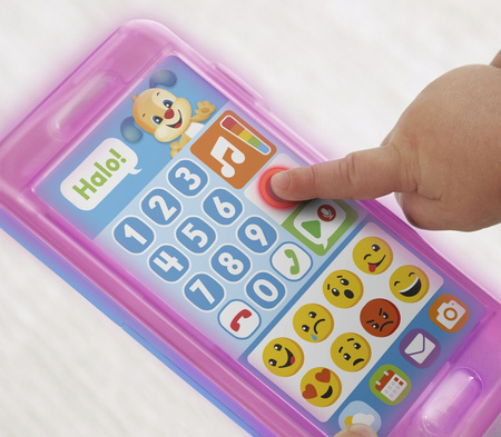 Fisher Price Uczący Smartfonik Szczeniaczka FPR18