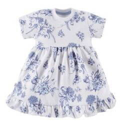 Eevi Sukienka Botanic Biały Druk 68