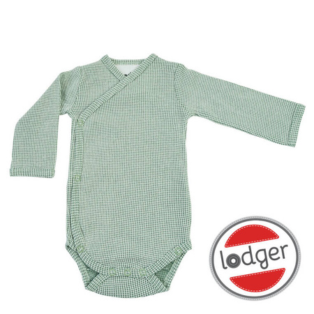 Lodger Body kopertowe niemowlęce długi rękaw bawełniane jasna zieleń Ciumbelle Peppermint r. 80