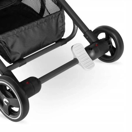 Kidnort Snöpetrel Wózek Spacerowy Czarny
