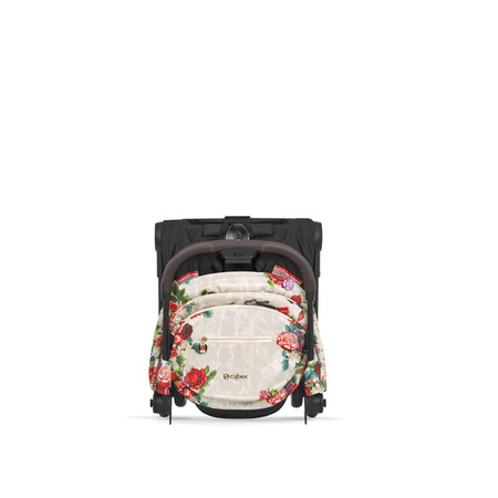 Cybex Coya Wózek Spacerowy Spring Blossom Light + Cybex Coya Moskitiera Black