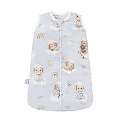 Bonjour Cherie Bambusowy Śpiworek do spania Light 3-12 mc Owieczki