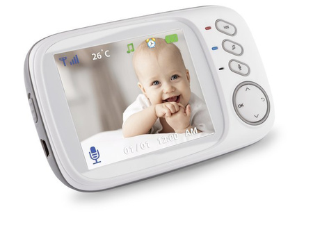 BabyHit Basics Videoniania + Babysense 7 Monitor Oddechu