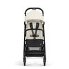 Cybex Beezy Wózek Spacerowy Rama Czarna Canvas White 2024