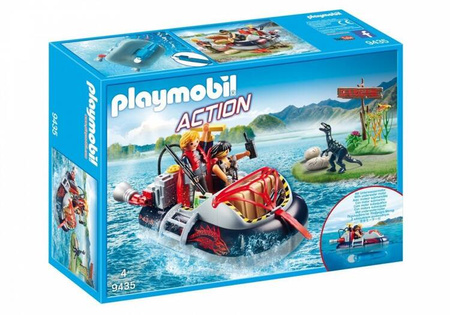 Playmobil Zestaw Figurek Poduszkowiec z Silnikiem Podwodnym
