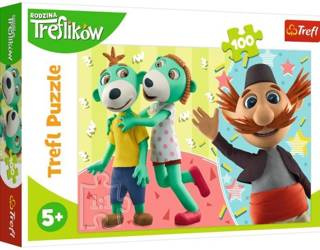 Trefl Puzzle 100 el. Trefliki i Wujcio