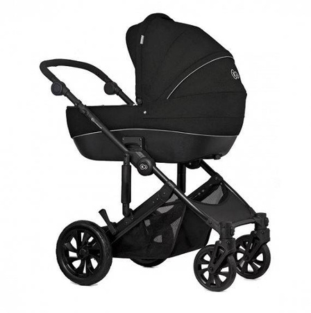 Kinderkraft Prime Lite Wózek Głeboko-spacerowy 3w1 Deep Black