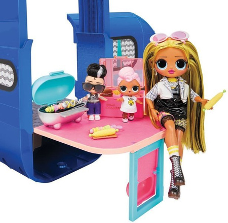 L.O.L Surprise 4w1 Glamper Modowy Kamper Zjeżdżalnia Camper