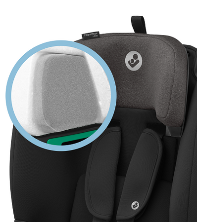 Maxi Cosi Titan+ I-Size Fotelik Samochodowy Authentic Black