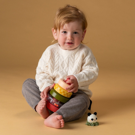 Taf Toys Wieża Sensoryczna – Panda do Układania