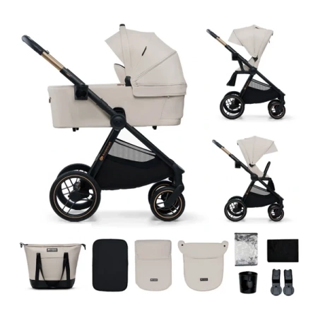 Kinderkraft Nea 2 Wózek Głęboko-Spacerowy 2w1 Soft Beige