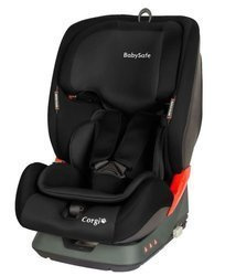 BabySafe Corgi Fotelik Samochodowy 9-36 kg Black