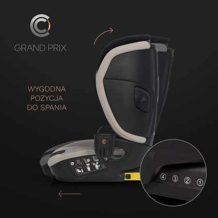 Cavoe Grand Prix Fotelik Samochodowy 15-36kg Taupe