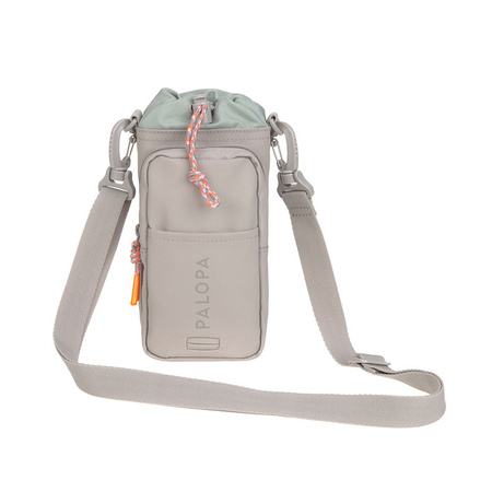 PALOPA Torebka saszetka na butelkę i smakołyki 2w1 Boudi taupe