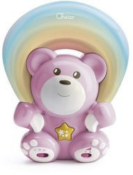 Chicco Interaktywny Miś z Tęczowym Projektorem  Pink