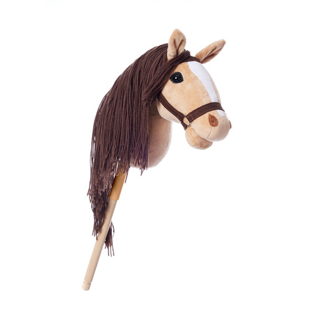Hoppihorse Koń na Kiju Hobby Horse A3 Beżowy 66cm