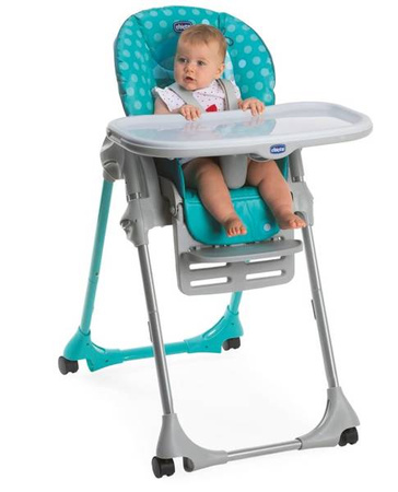 Chicco Krzesełko Do Karmienia Polly Easy 4 Koła Tucano