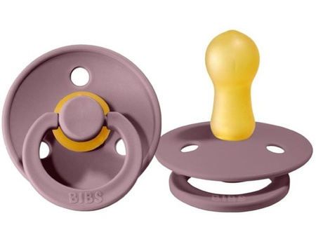 Bibs Smoczek Uspokajający Kauczukowy r. S Heather