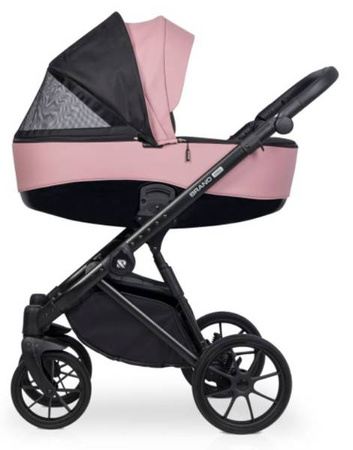 Riko Brano Pro Wózek Głęboko-Spacerowy 2w1 Energy Pink