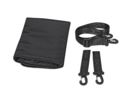 EasyGo Giro Wózek Głęboko-Spacerowy Ebony Black