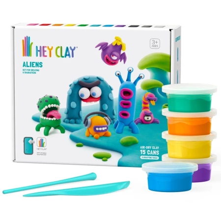 Hey Clay - Masa plastyczna Obcy + akcesoria