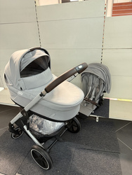 [OUTLET] Cybex Balios S Lux Wózek Głęboko-Spacerowy Stone Grey
