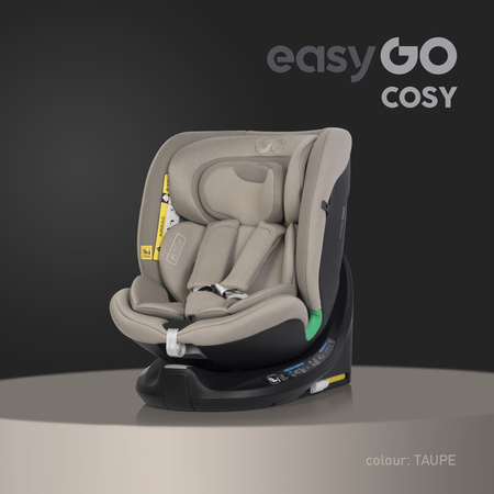 Easy Go Cosy Fotelik Samochodowy 0-36 kg Taupe