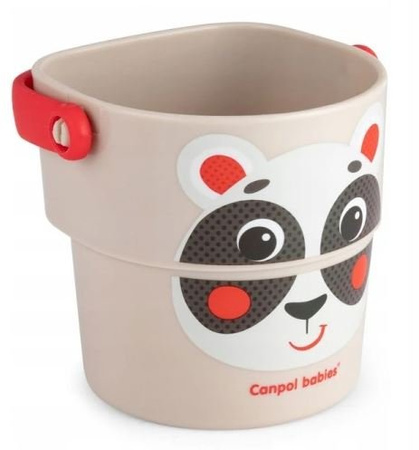 Canpol babies wiaderka do kąpieli HELLO LITTLE 3szt. 56/000