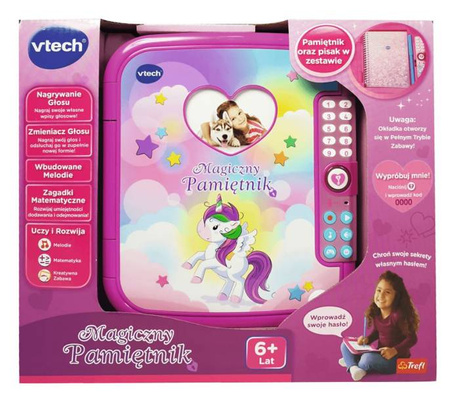 V-TECH Magiczny Pamiętnik
