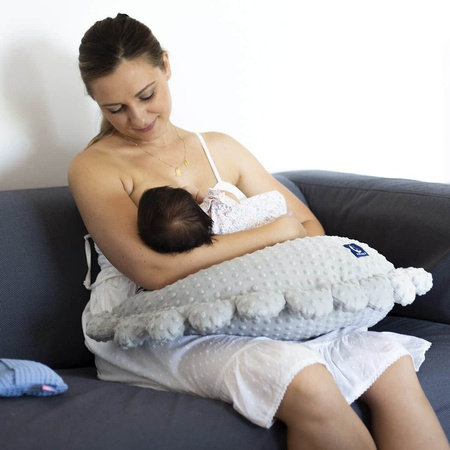 Pan Pieróg Poduszka do Karmienia Granat