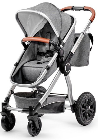 Kinderkraft Veo Wózek Głęboko-Spacerowy 2w1 Grey