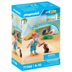 Playmobil - my Life Chłopiec ze świnką morską 71746