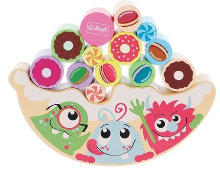 Trefl Łakocie w Locie Zabawki Drewniane 61398