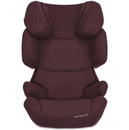 Cybex Solution X I-Fix Fotelik Samochodowy 15-50 kg Rumba Red + Organizer BabySafe + Nakładka na Pas BabySafe