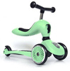 Scootandride Highwaykick 1 Jeździk i Hulajnoga 2w1 1-5 Lat + Scootandride Kask Dla Dzieci S-M Kiwi