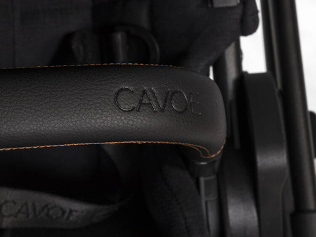 Cavoe Axo Style Wózek Głęboko-Spacerowy 2w1 + Adaptery Meteorite