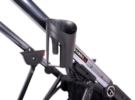 Coletto Dante Wózek Głęboko-Spacerowy 2w1 D-04 Czarno-Grafitowa Rama