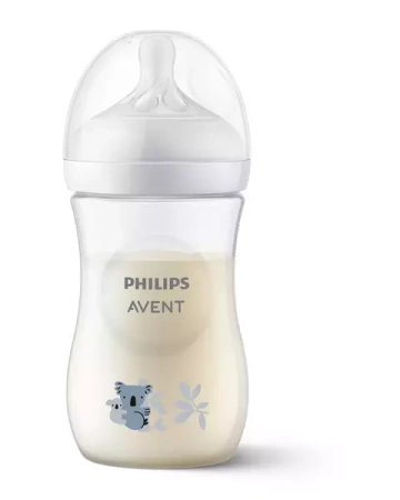 Avent Natural 3 Butelka Responsywna 1m+ 260ml Koala