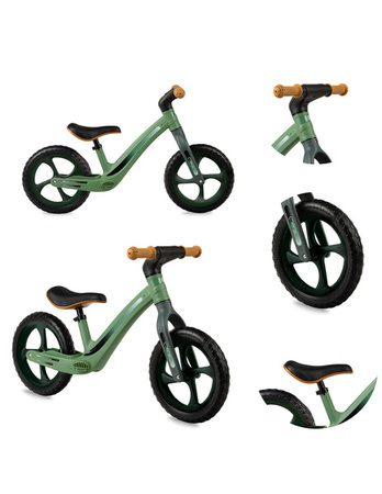 MoMi Mizo Rowerek Biegowy Khaki